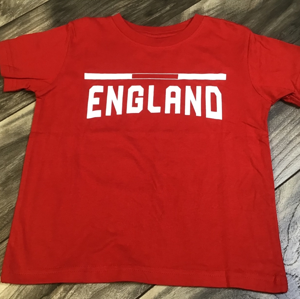 England Soccer/Football 3T Shirt: Gen 2 NWOT